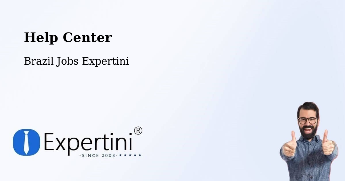Help Center – Niterói - Brazil Jobs Expertini